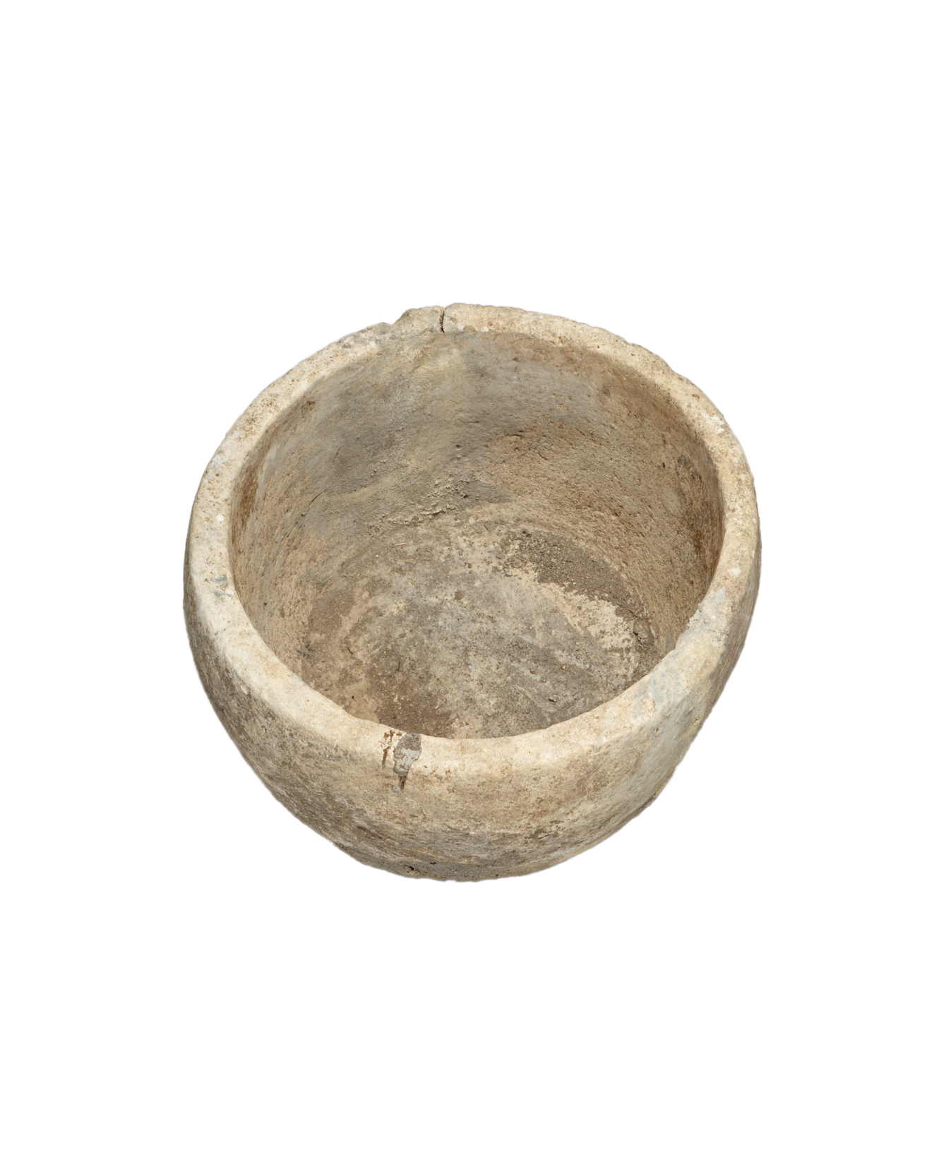 Vintage Limestone Trough - Round from Indonesia - Planters, Fountains, & Water Features