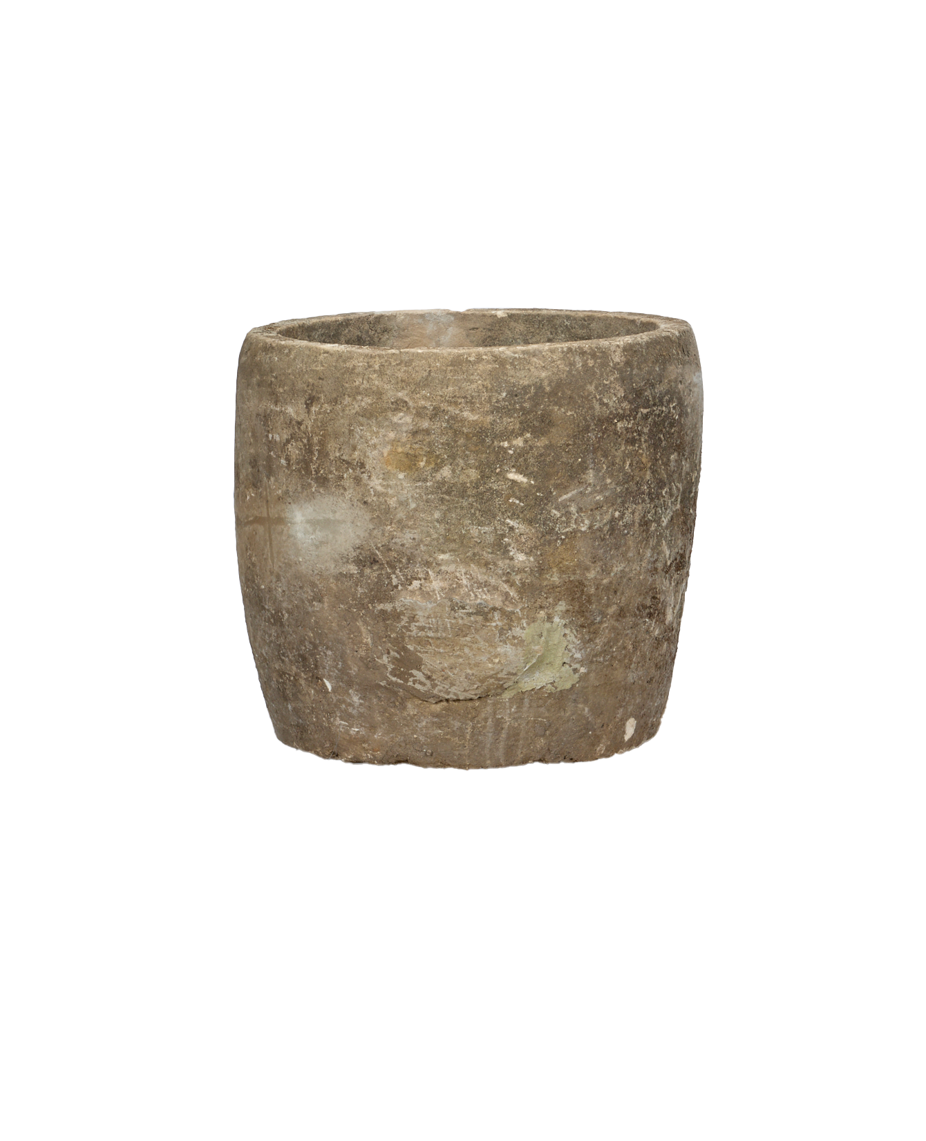 Vintage Limestone Trough - Round from Indonesia - Planters, Fountains, & Water Features