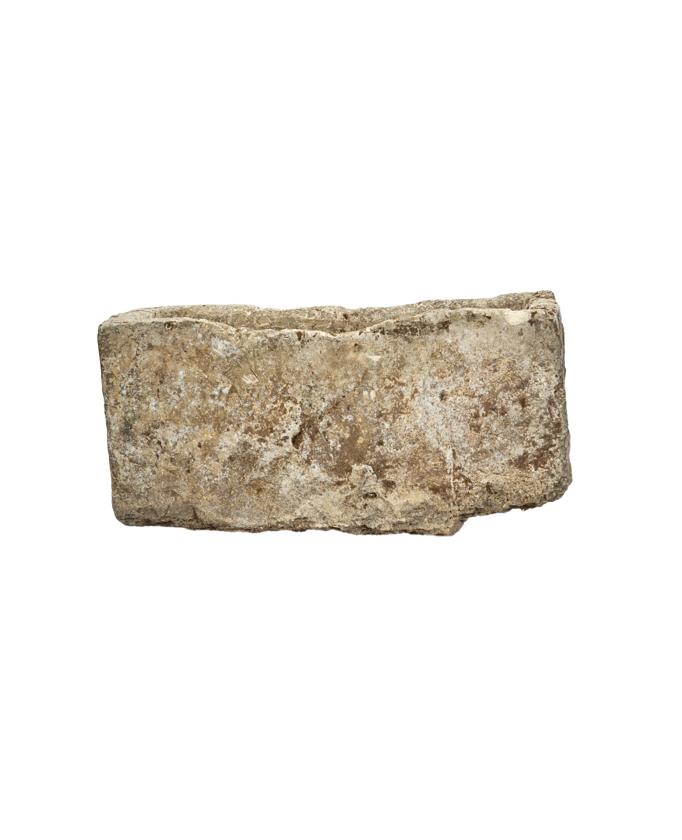 Vintage Limestone Trough - Rectangle from Indonesia - Planters, Fountains, & Water Features