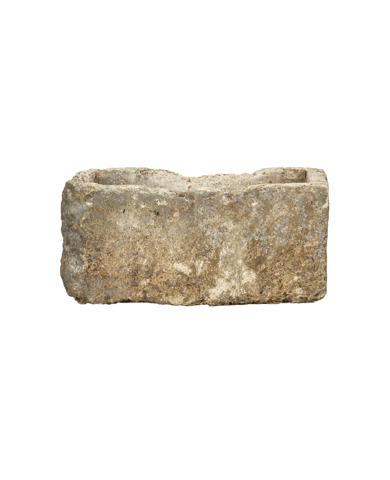 Vintage Limestone Trough - Rectangle from Indonesia - Planters, Fountains, & Water Features
