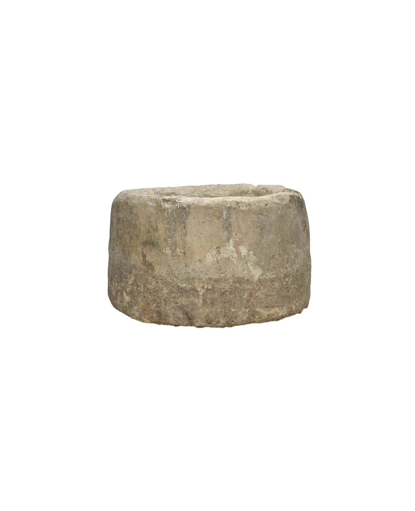 Vintage Limestone Trough - Round from Indonesia - Planters, Fountains, & Water Features