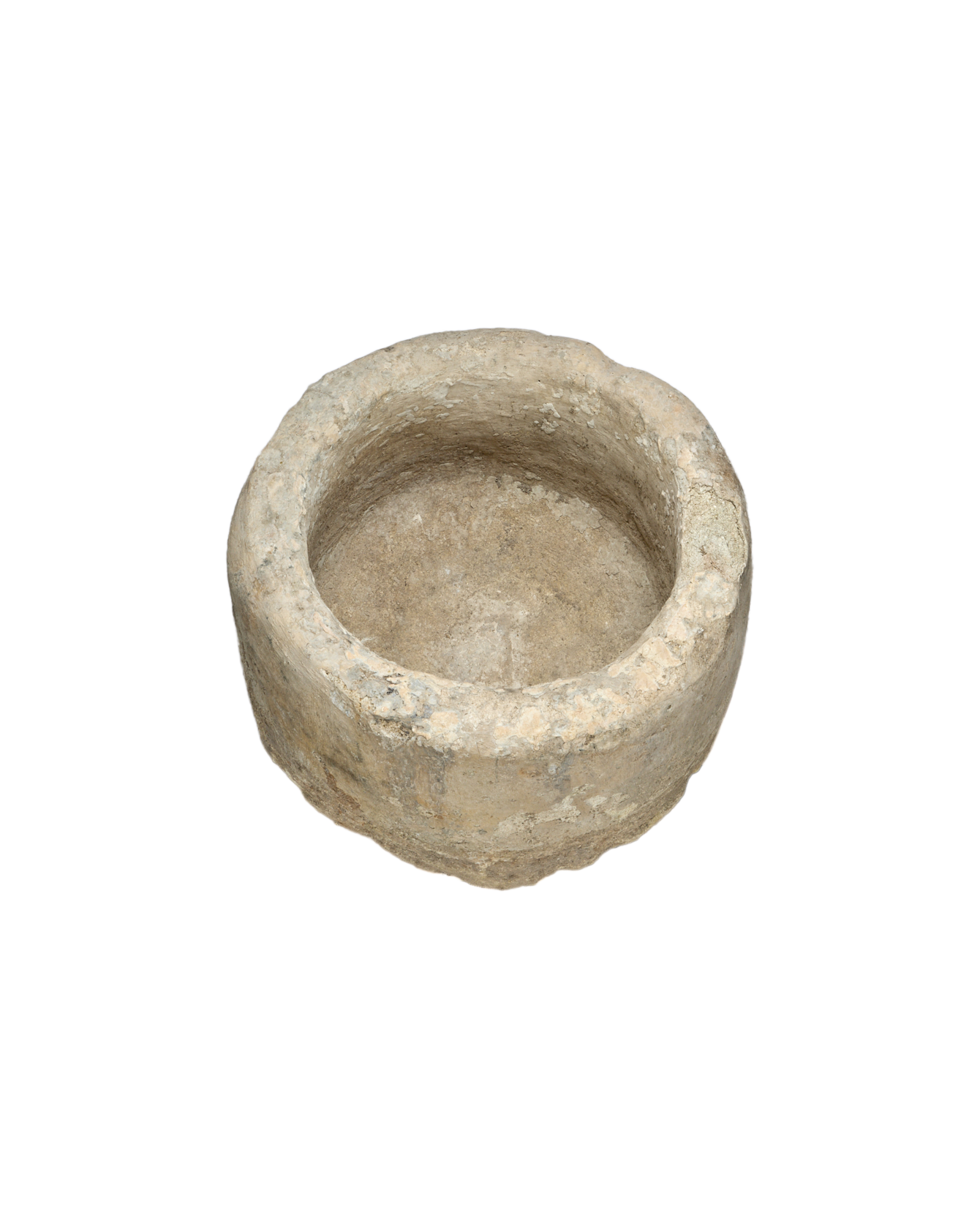 Vintage Limestone Trough - Round from Indonesia - Planters, Fountains, & Water Features