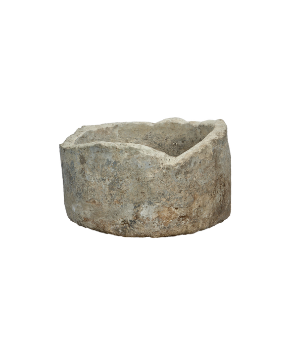 Limestone Trough - Round