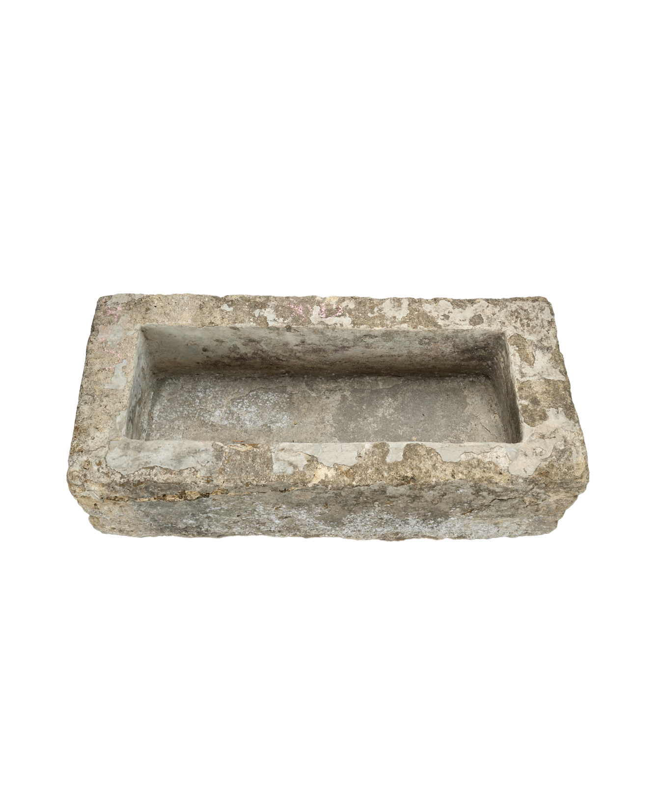 Vintage Limestone Trough - Rectangle from Indonesia - Planters, Fountains, & Water Features