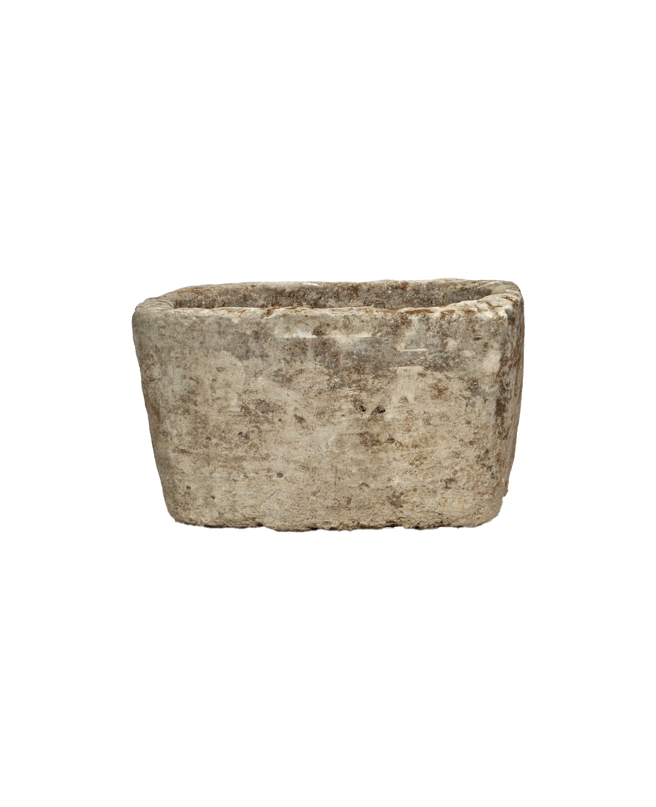 Vintage Limestone Trough - Rectangle from Indonesia - Planters, Fountains, & Water Features