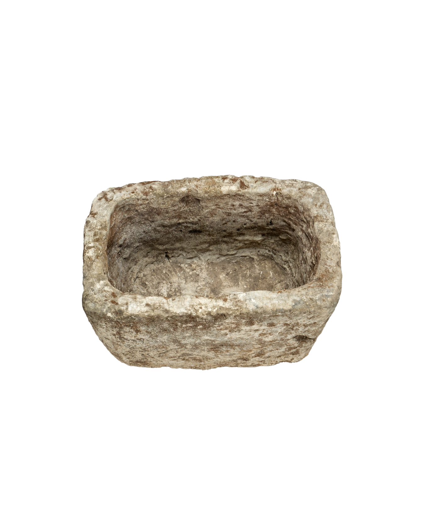 Vintage Limestone Trough - Rectangle from Indonesia - Planters, Fountains, & Water Features