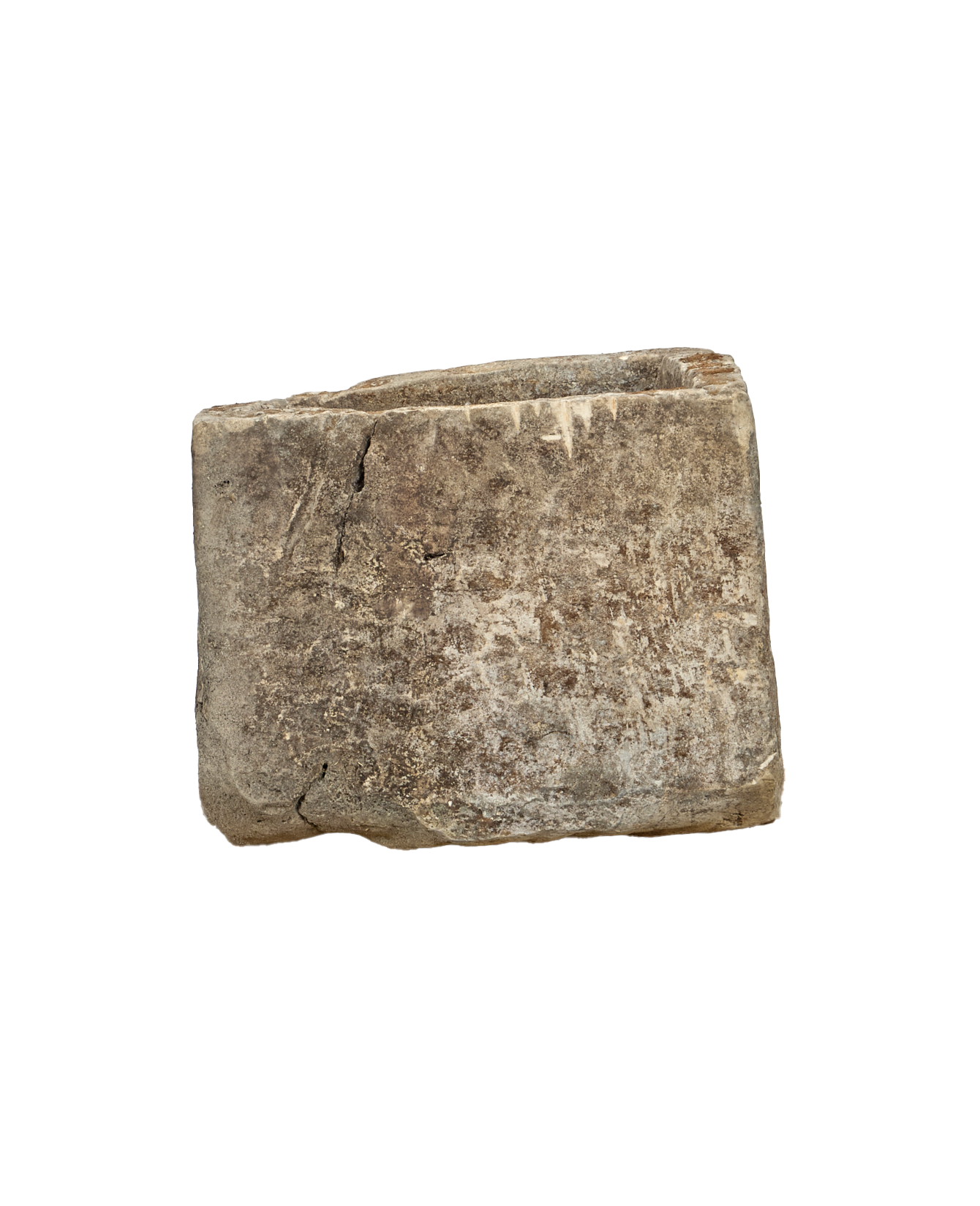 Vintage Limestone Trough - Square from Indonesia - Planters, Fountains, & Water Features