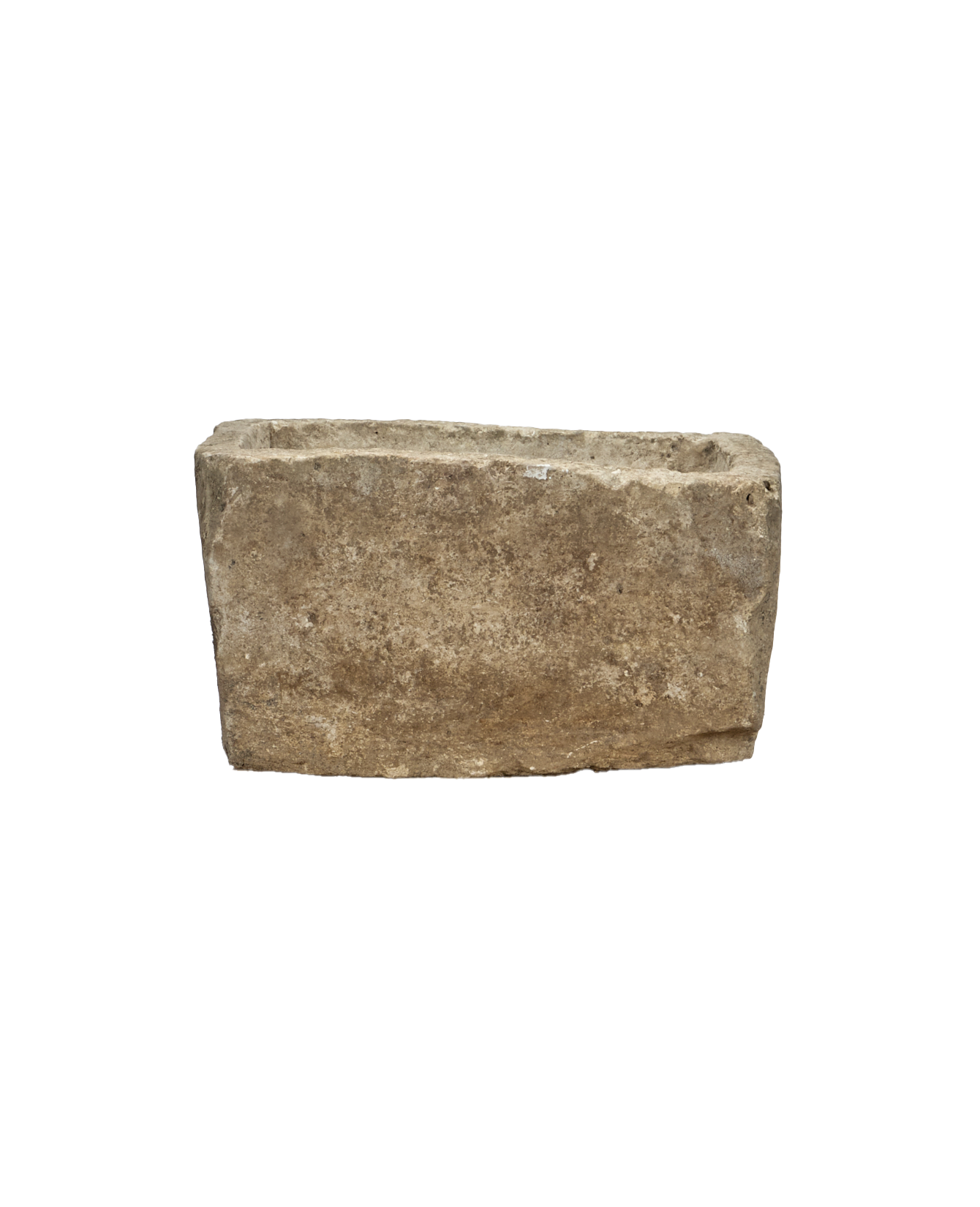 Vintage Limestone Trough - Rectangle from Indonesia - Planters, Fountains, & Water Features