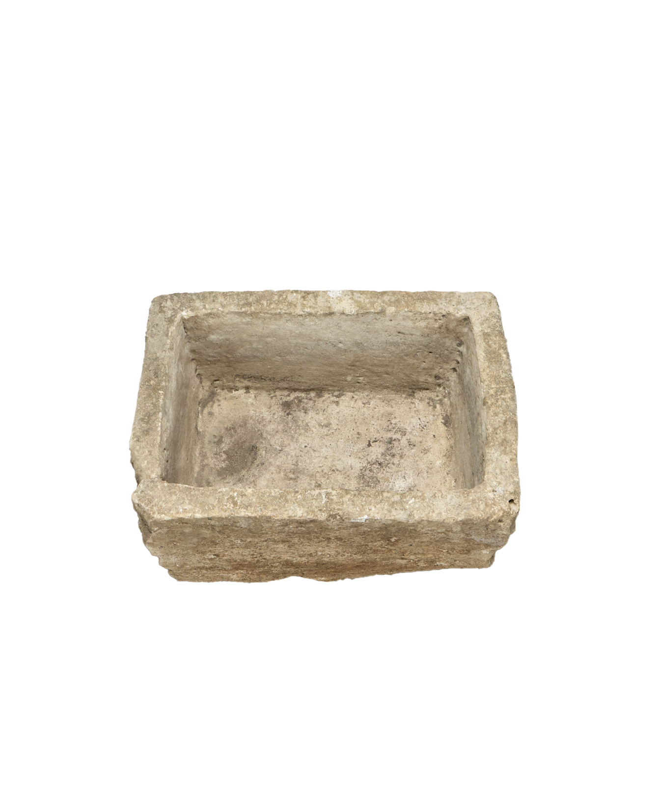 Vintage Limestone Trough - Rectangle from Indonesia - Planters, Fountains, & Water Features