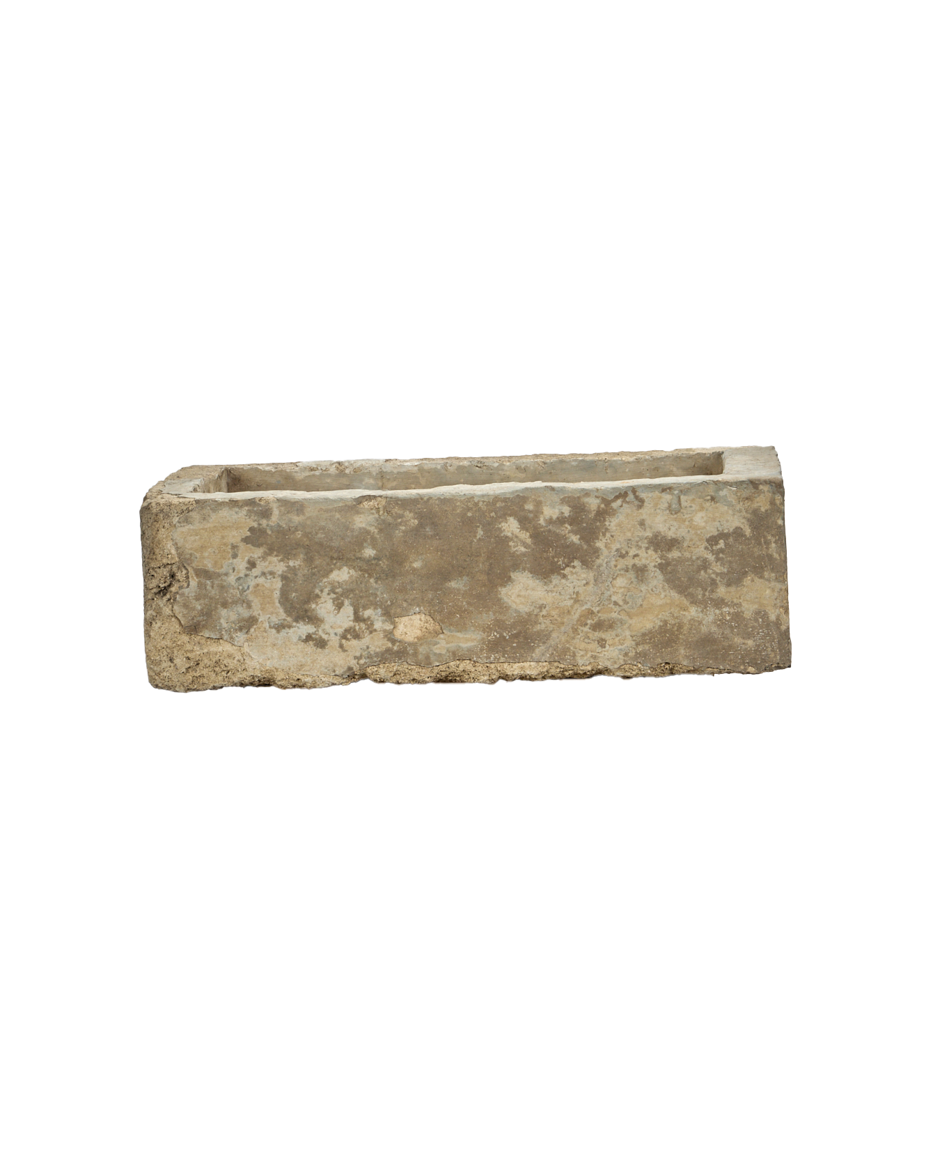Vintage Limestone Trough - Rectangle from Indonesia - Planters, Fountains, & Water Features