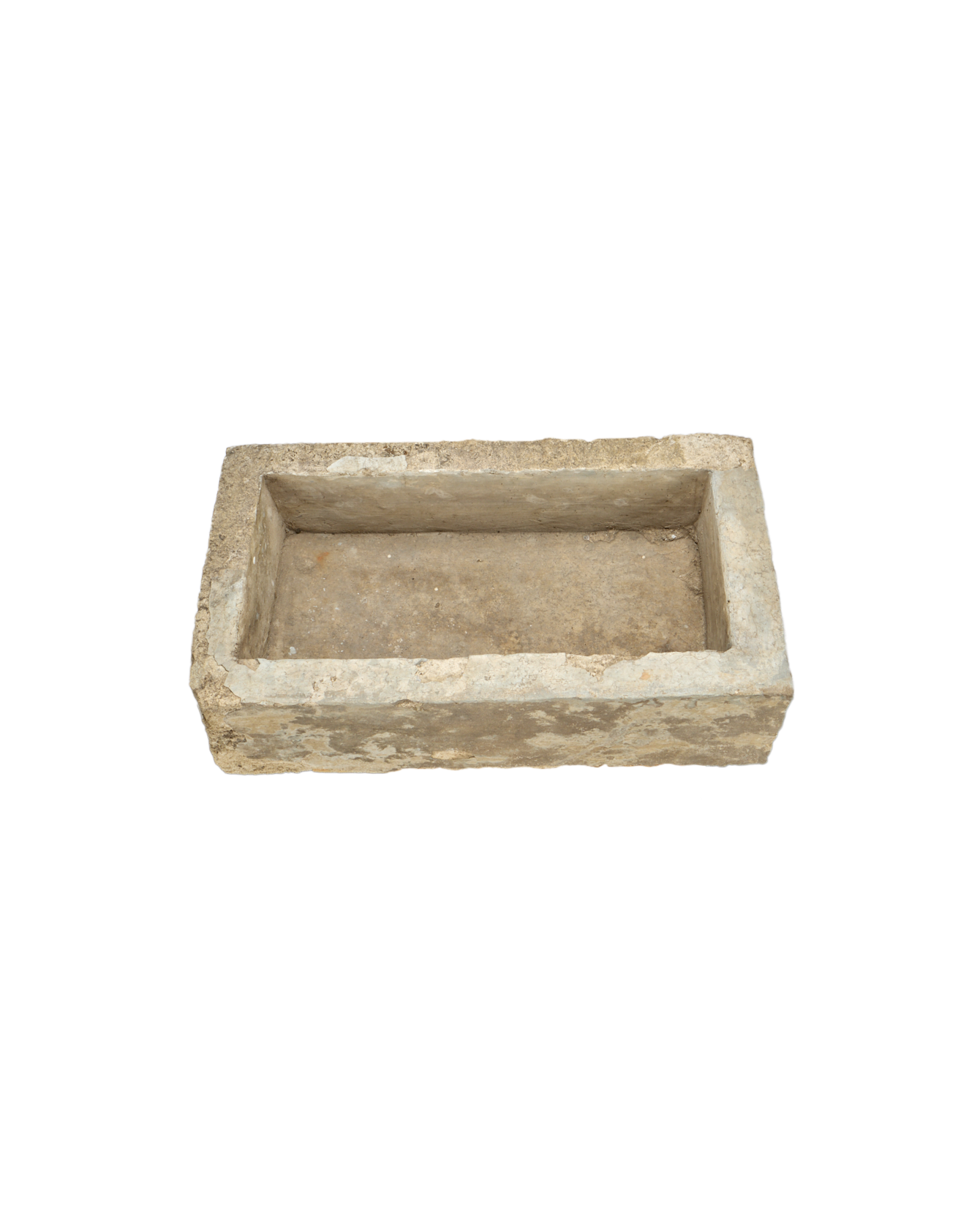 Vintage Limestone Trough - Rectangle from Indonesia - Planters, Fountains, & Water Features