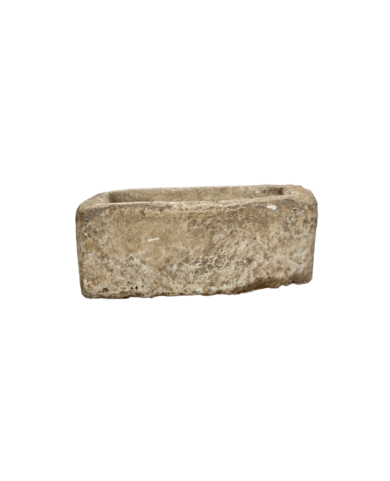 Vintage Limestone Trough - Rectangle from Indonesia - Planters, Fountains, & Water Features