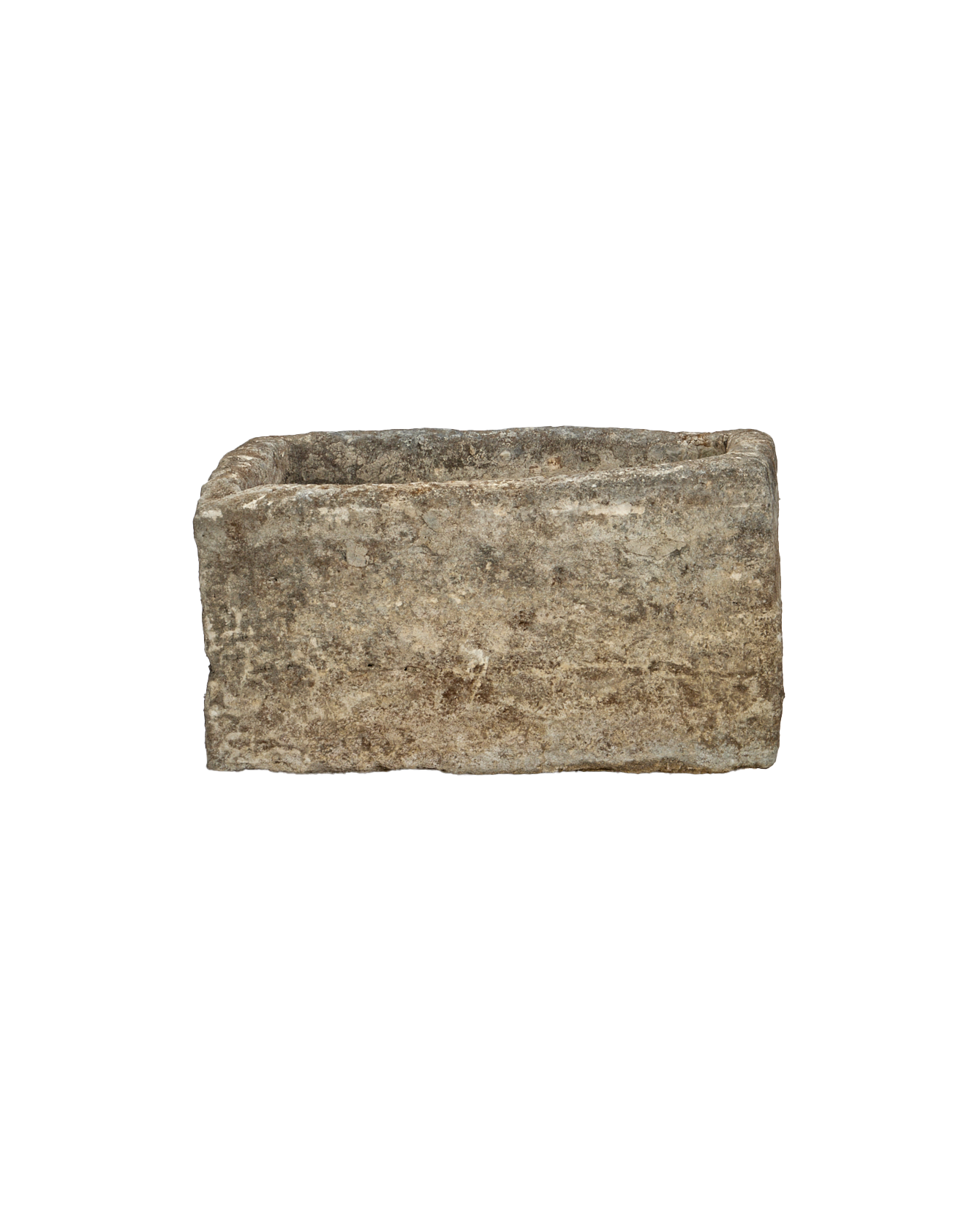 Vintage Limestone Trough - Rectangle from Indonesia - Planters, Fountains, & Water Features