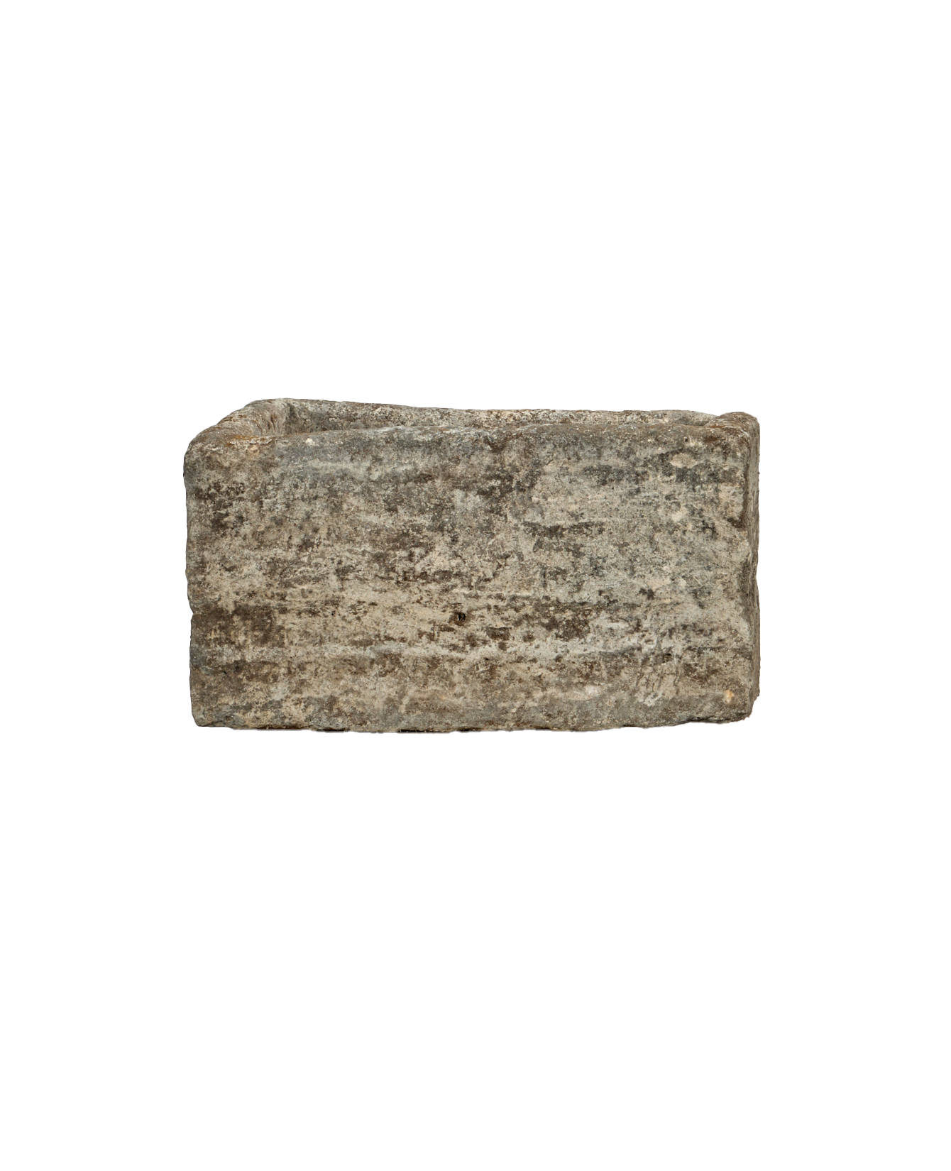 Vintage Limestone Trough - Rectangle from Indonesia - Planters, Fountains, & Water Features