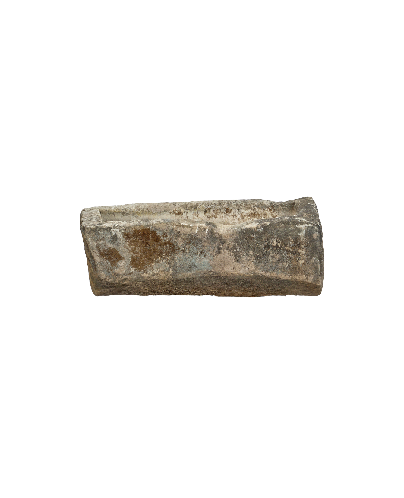 Vintage Limestone Trough - Rectangle from Indonesia - Planters, Fountains, & Water Features