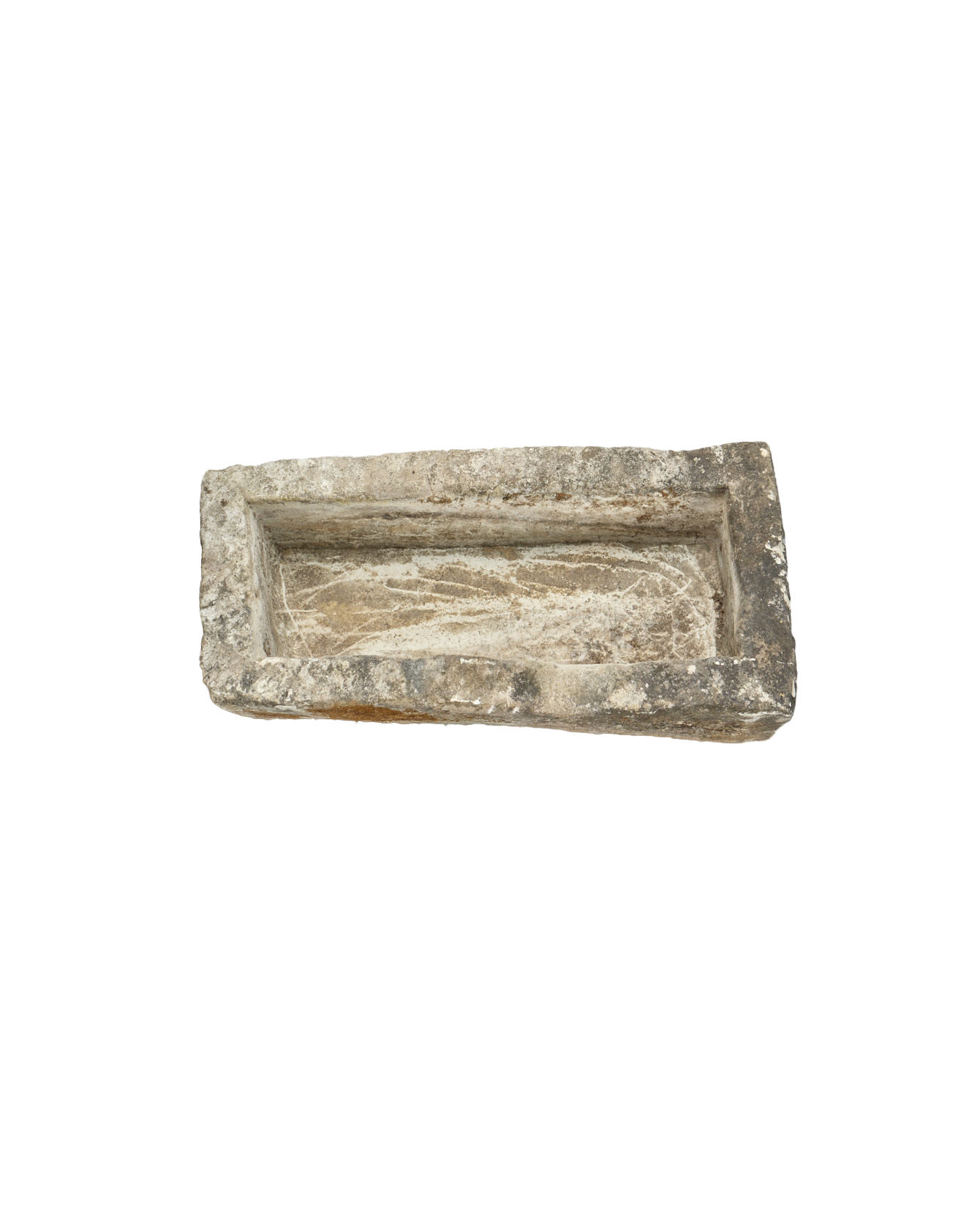 Vintage Limestone Trough - Rectangle from Indonesia - Planters, Fountains, & Water Features