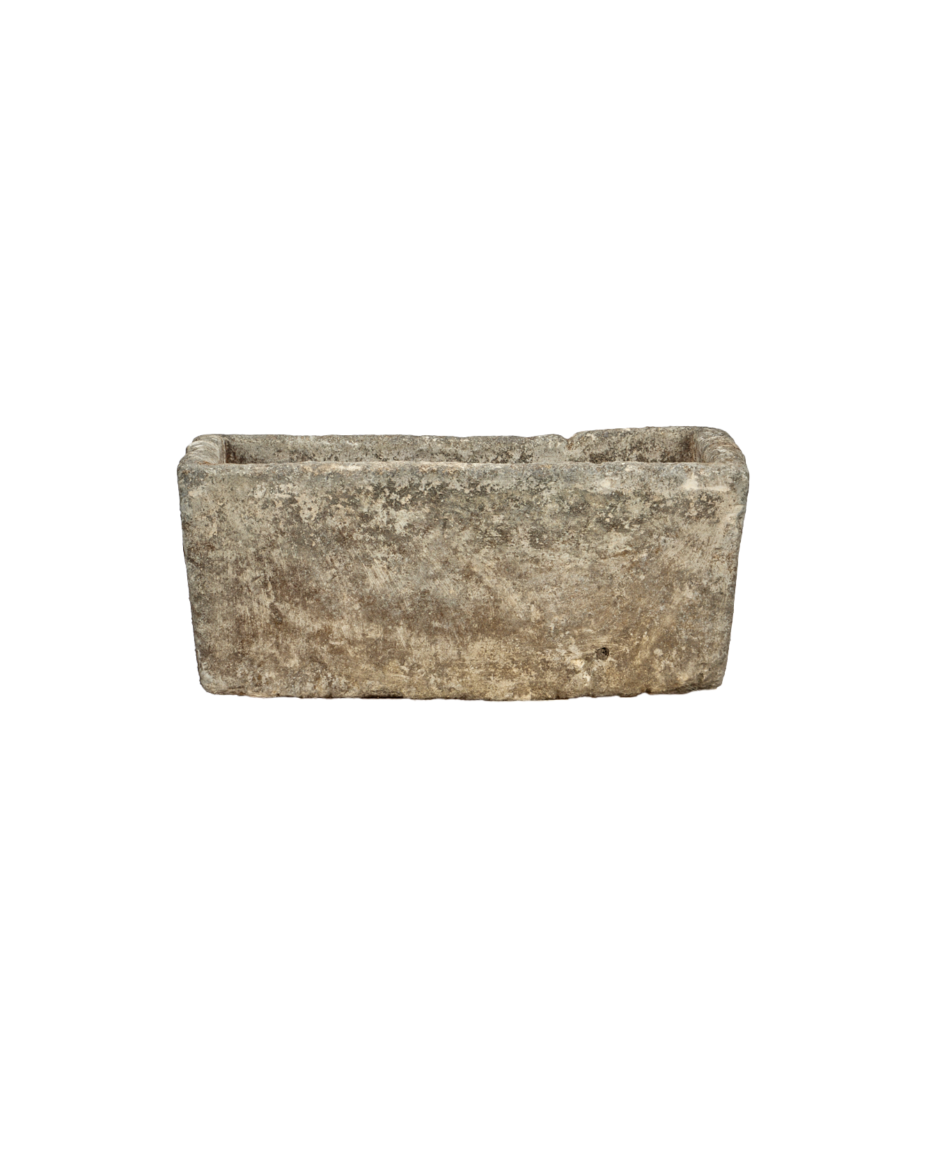 Vintage Limestone Trough - Rectangle from Indonesia - Planters, Fountains, & Water Features