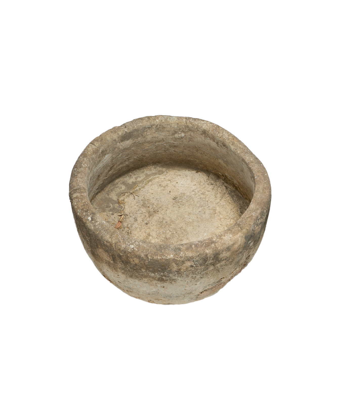 Vintage Limestone Trough - Round from Indonesia - Planters, Fountains, & Water Features