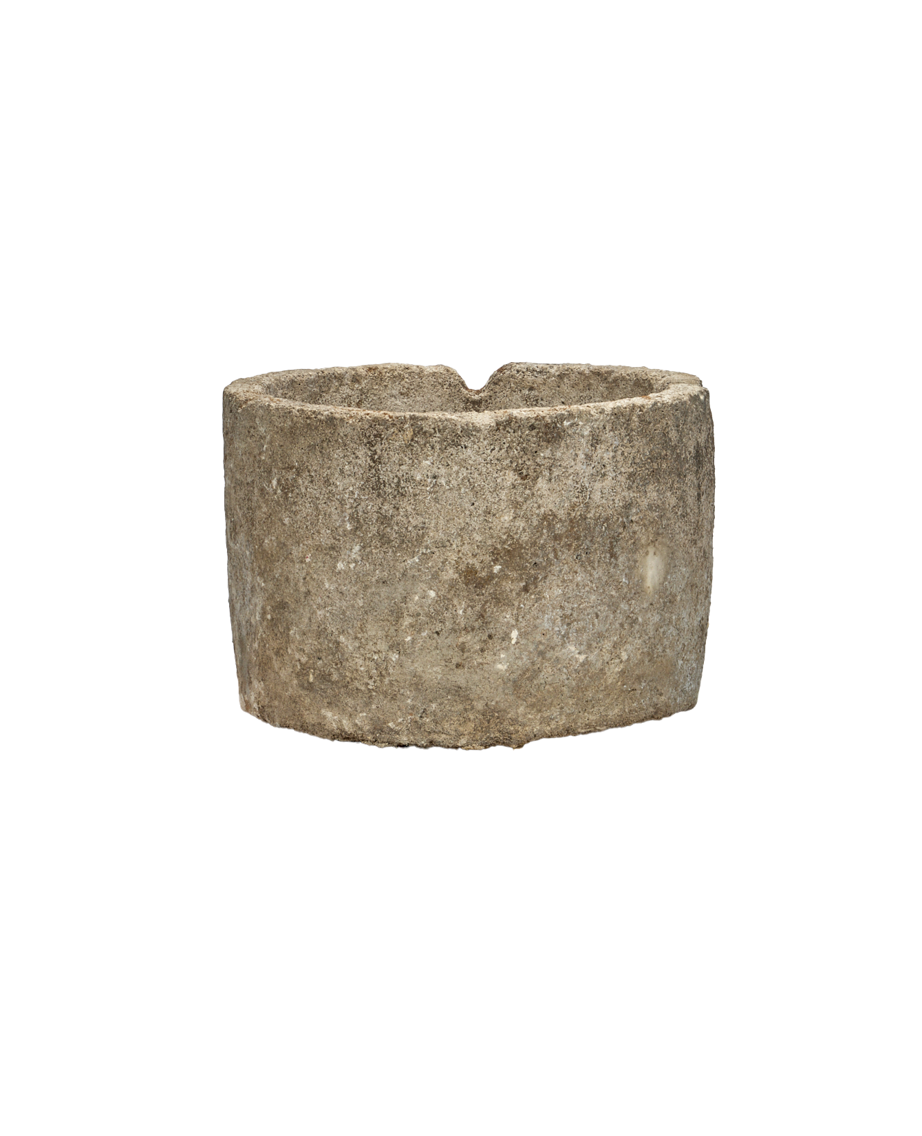 Vintage Limestone Trough - Round from Indonesia - Planters, Fountains, & Water Features