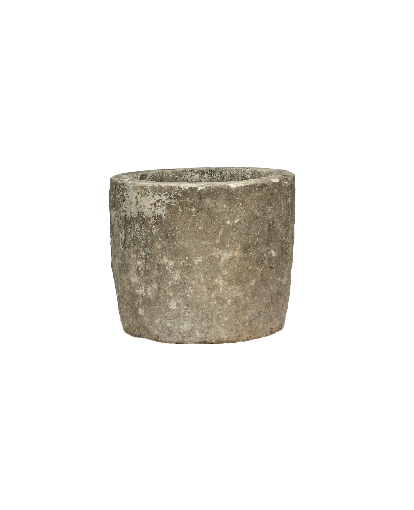 Vintage Limestone Trough - Round from Indonesia - Planters, Fountains, & Water Features