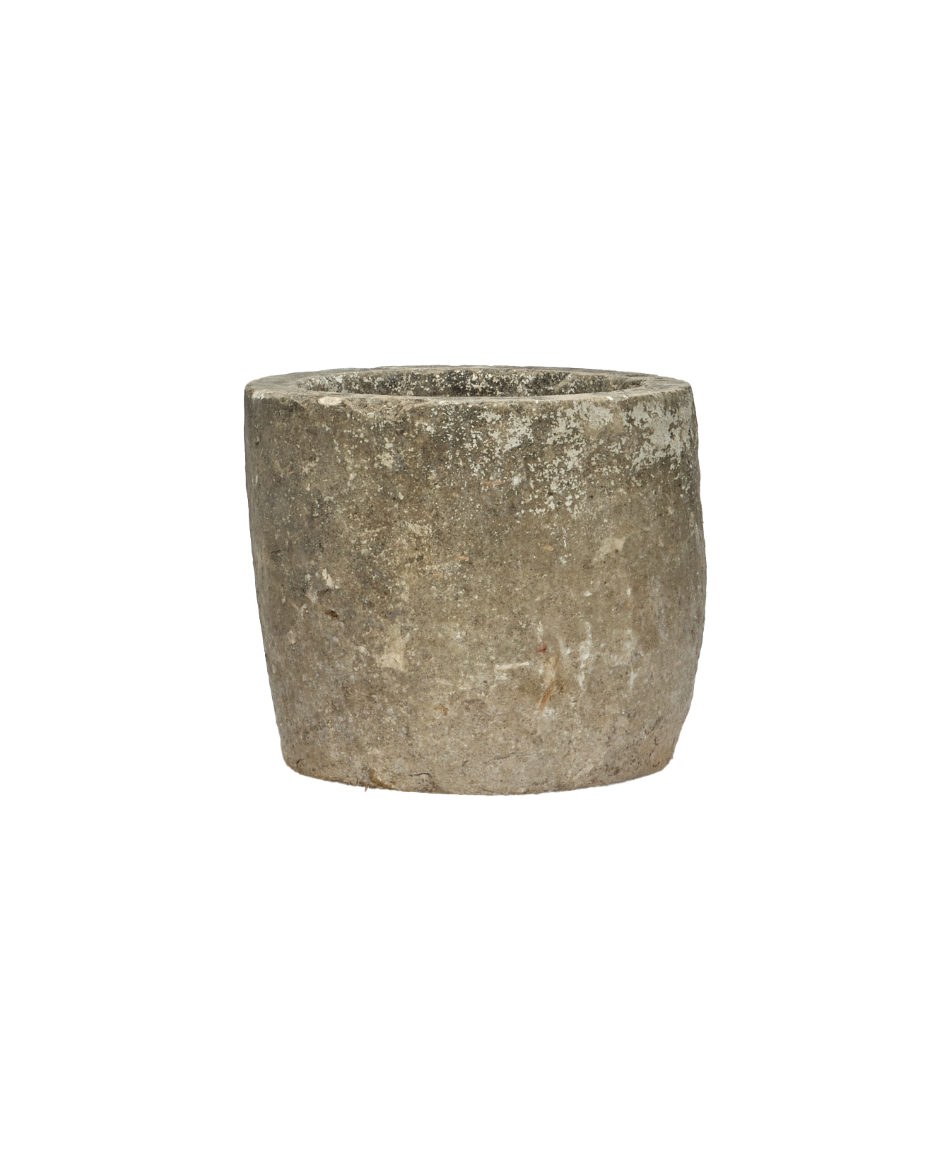 Vintage Limestone Trough - Round from Indonesia - Planters, Fountains, & Water Features