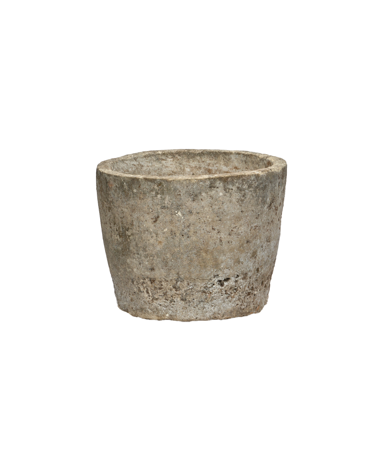 Vintage Limestone Trough - Round from Indonesia - Planters, Fountains, & Water Features