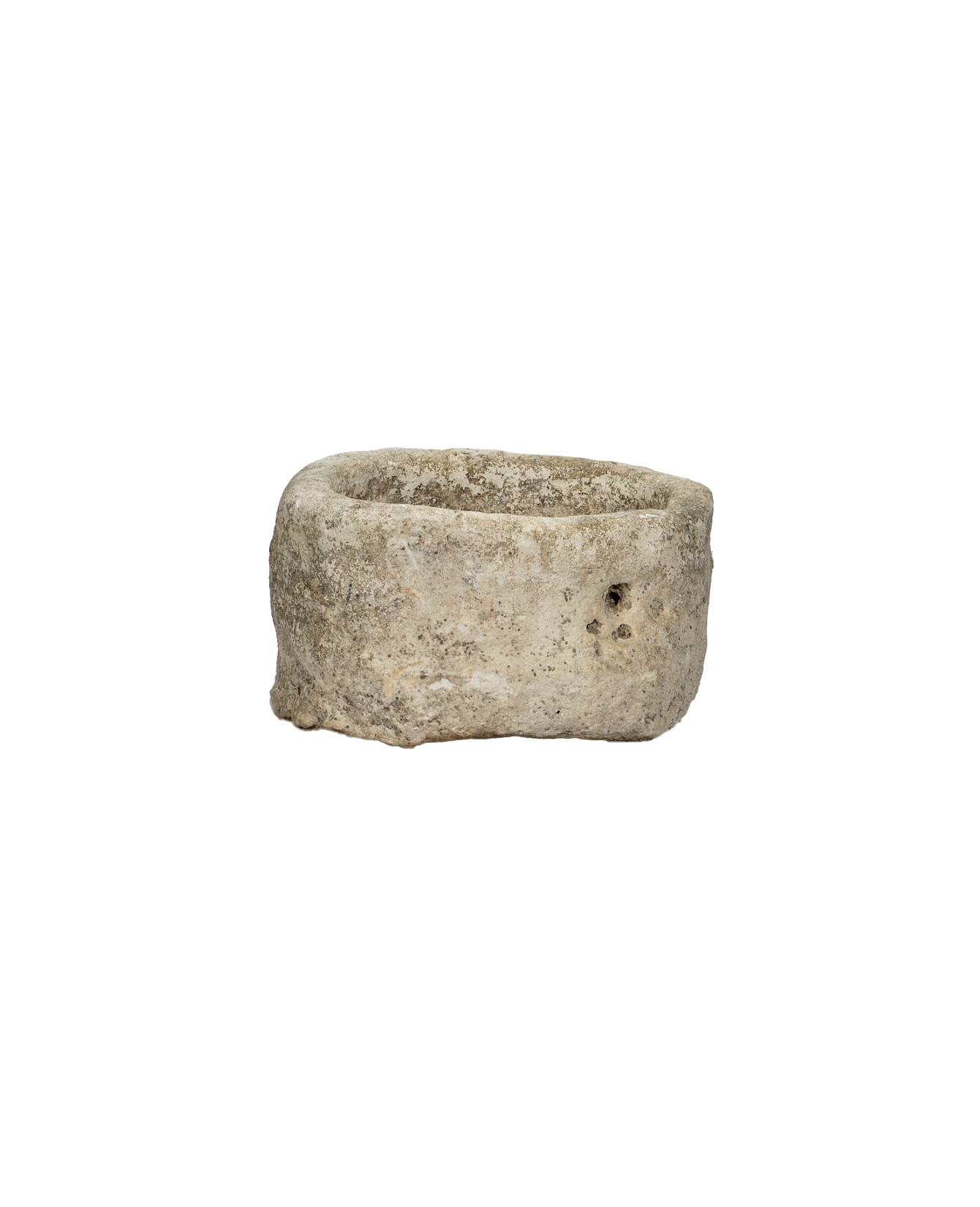 Vintage Limestone Trough - Round from Indonesia - Planters, Fountains, & Water Features