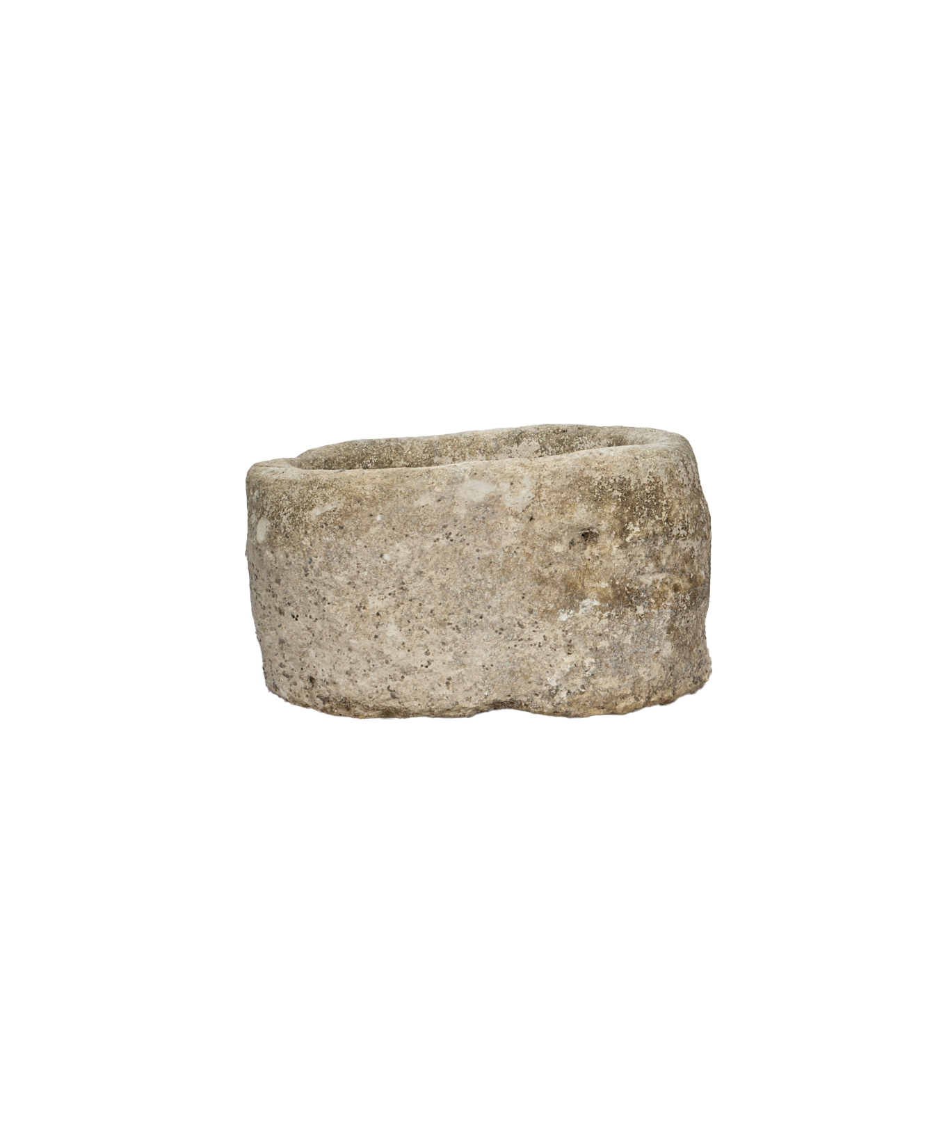 Vintage Limestone Trough - Round from Indonesia - Planters, Fountains, & Water Features