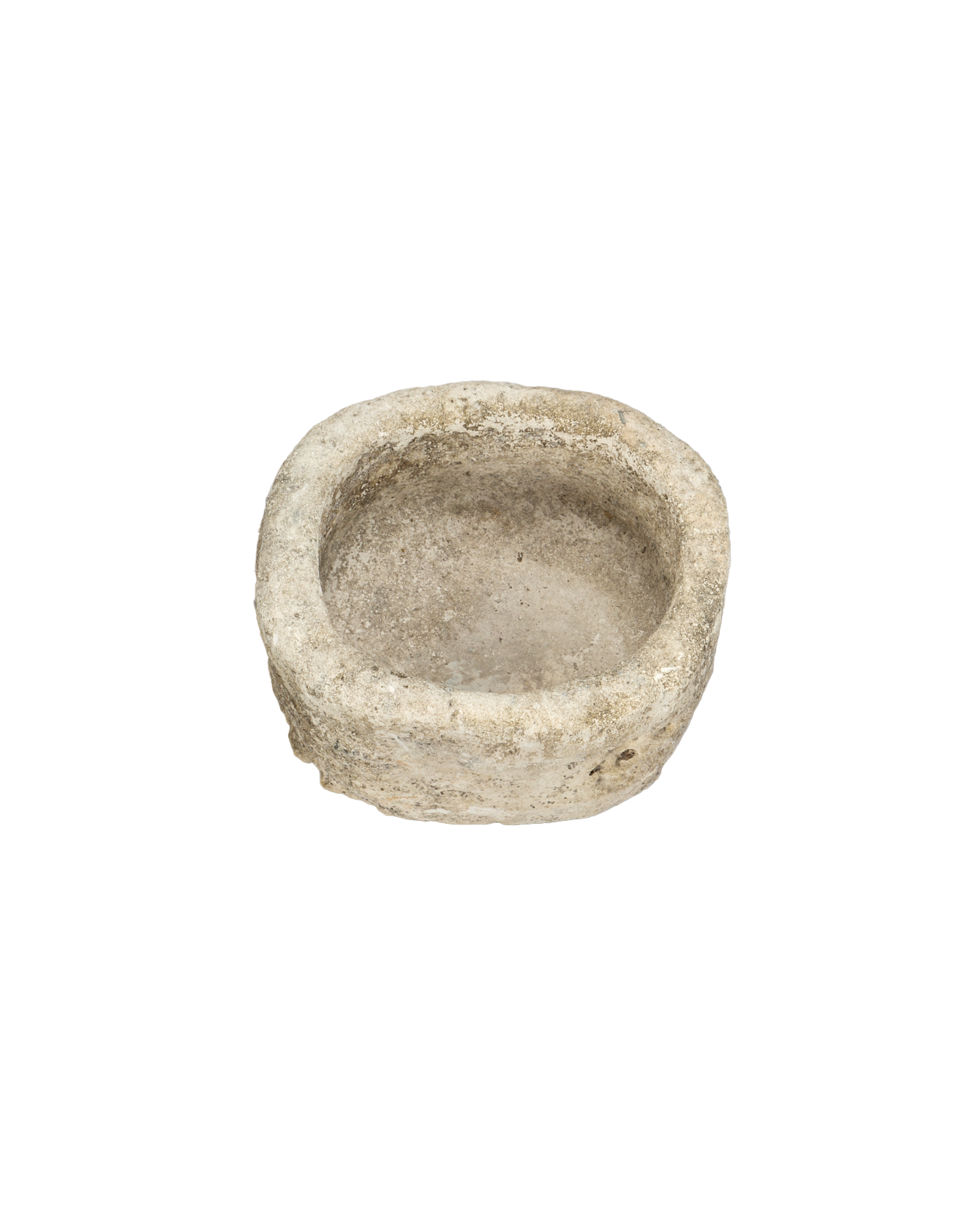 Vintage Limestone Trough - Round from Indonesia - Planters, Fountains, & Water Features