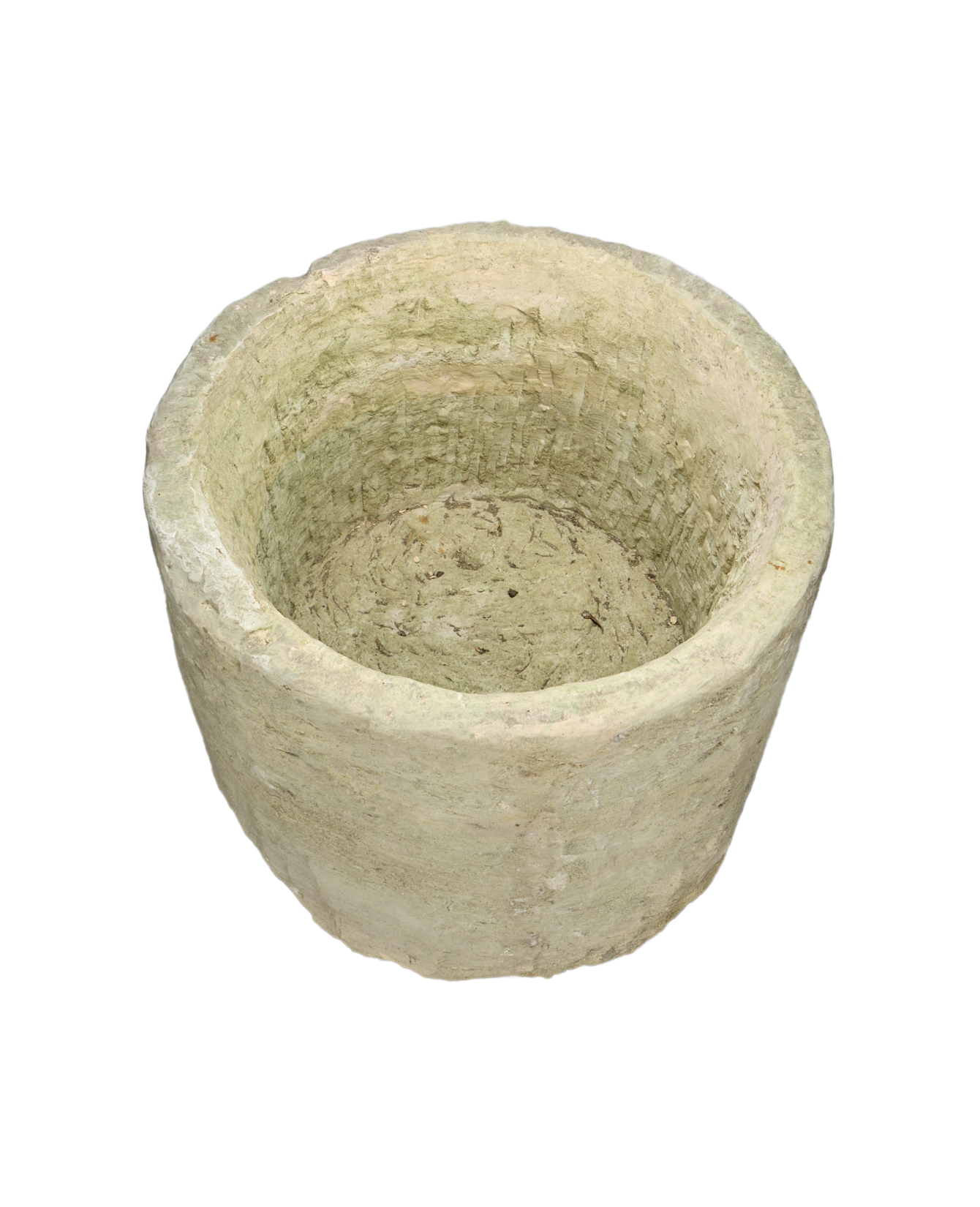 Vintage Limestone Trough - Round from Indonesia - Planters, Fountains, & Water Features