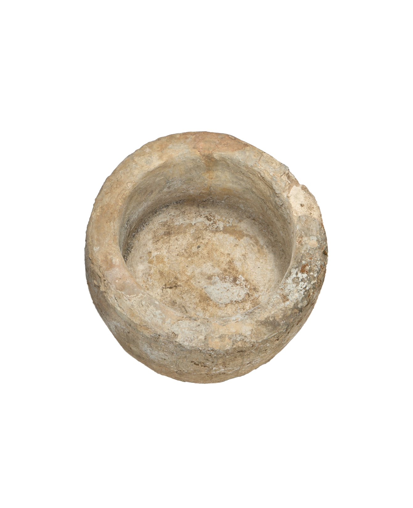 Vintage Limestone Trough - Round from Indonesia - Planters, Fountains, & Water Features