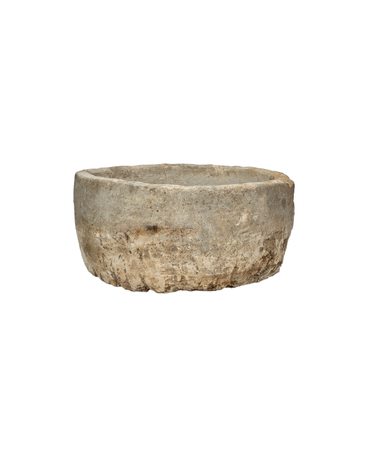 Limestone Trough - Round