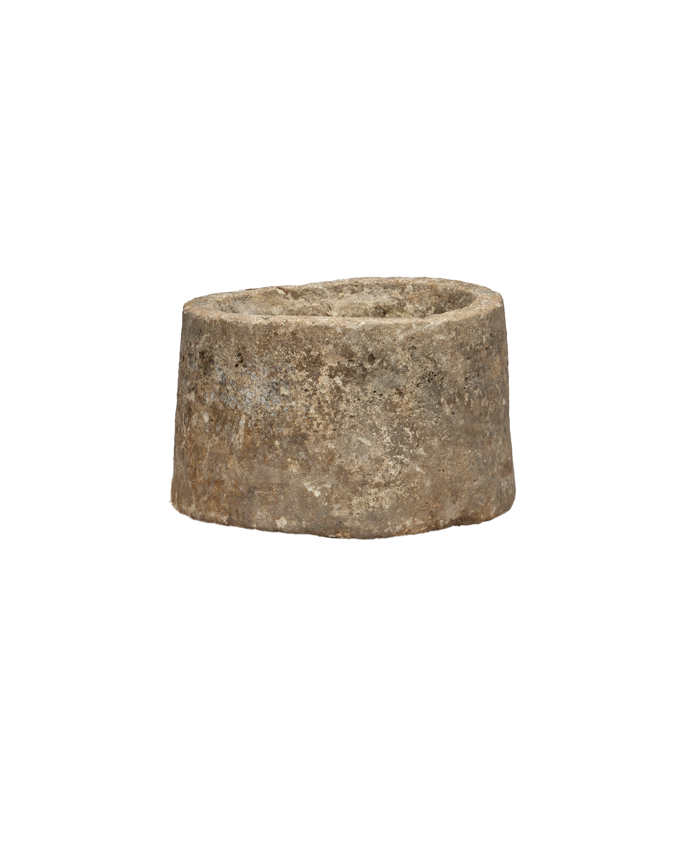 Vintage Limestone Trough - Round from Indonesia - Planters, Fountains, & Water Features