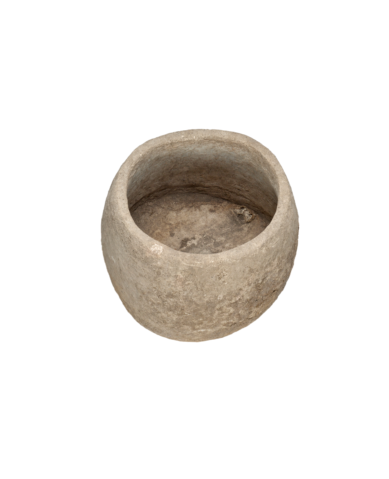 Vintage Limestone Trough - Round from Indonesia - Planters, Fountains, & Water Features