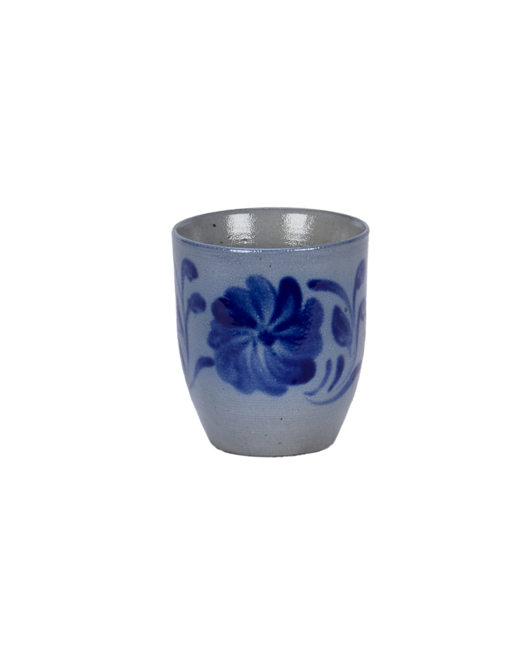 Coffee Cup - Blue Alsace Glaze
