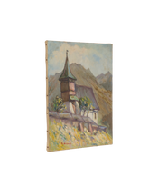 Landscape Painting - Devotion in Ochre