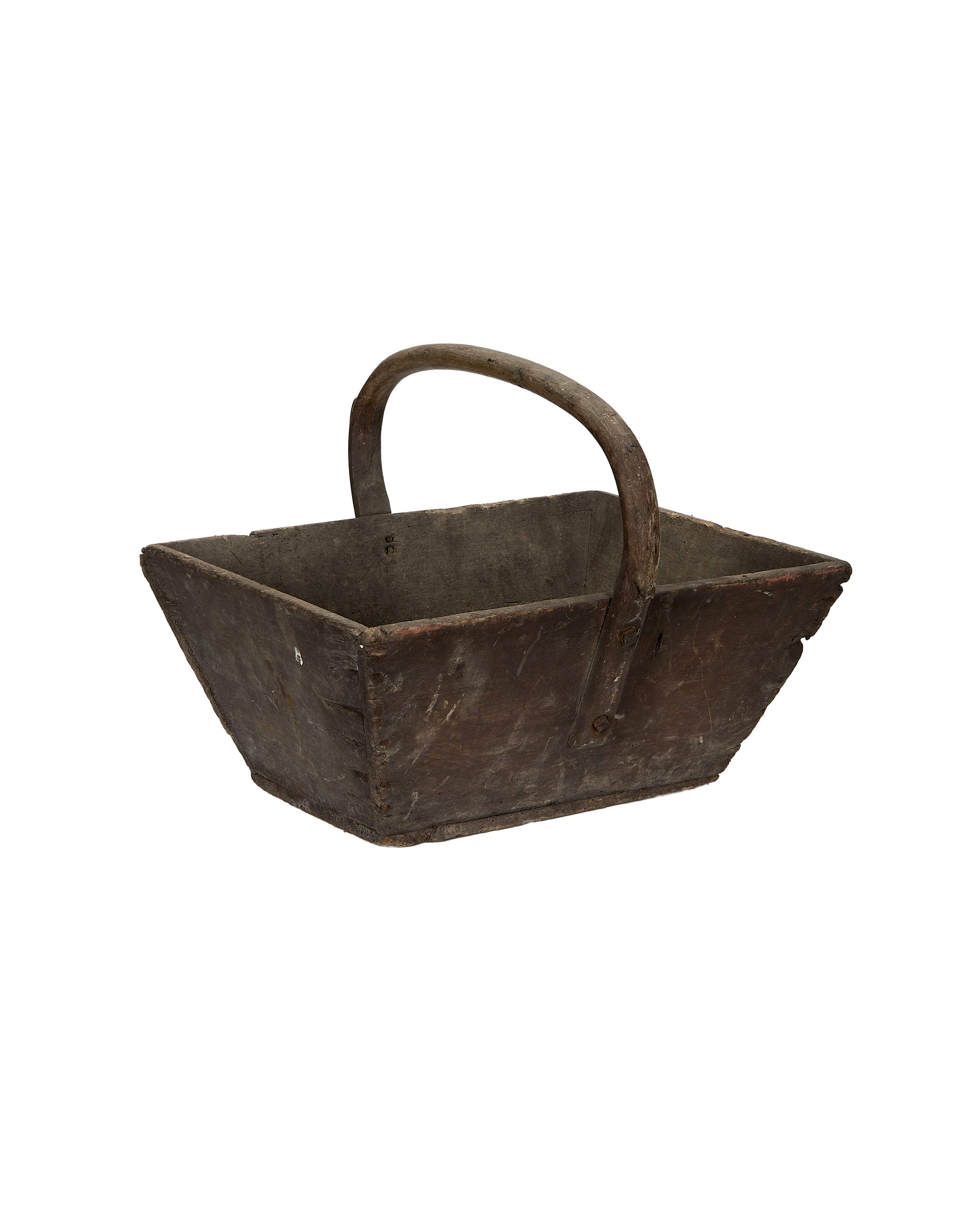 Wooden Harvest Basket