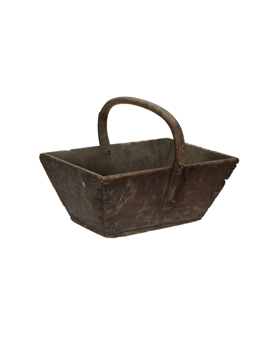 Wooden Harvest Basket