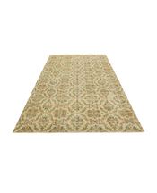 Zeki Müren Rug - Golden-Beige Floral