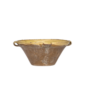 Serving Bowl - Yellow Ochre Glaze