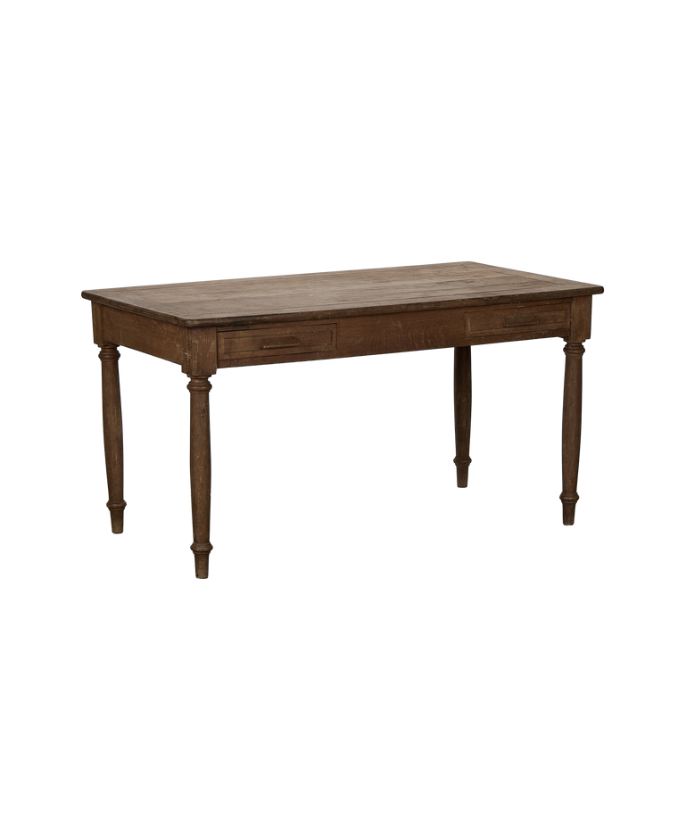 Two Drawer Farm Table