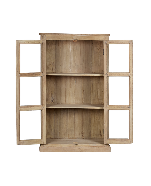 Wood Cabinet - Bleached