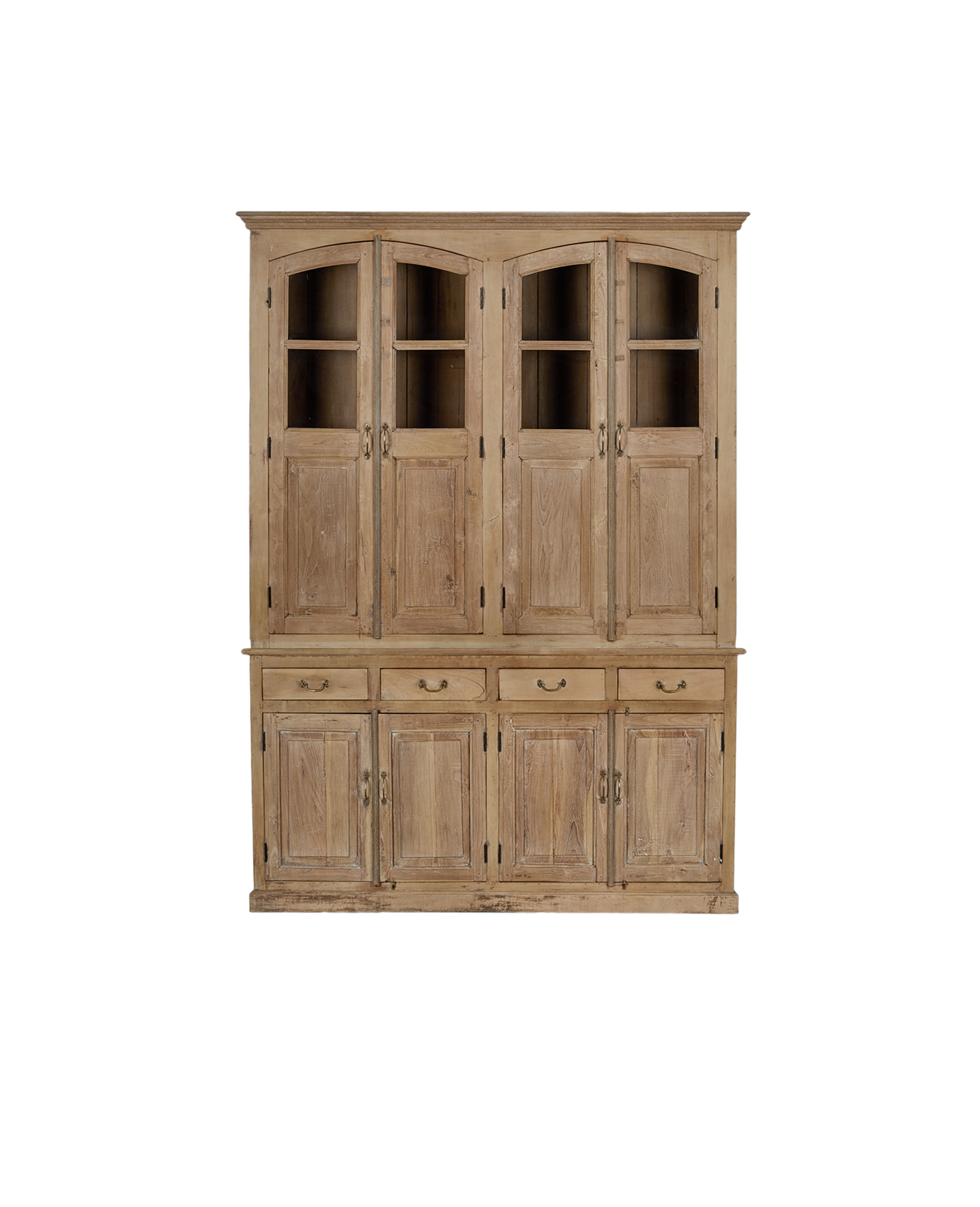 Vintage Wood Cabinet  - Bleached from India made of Wood