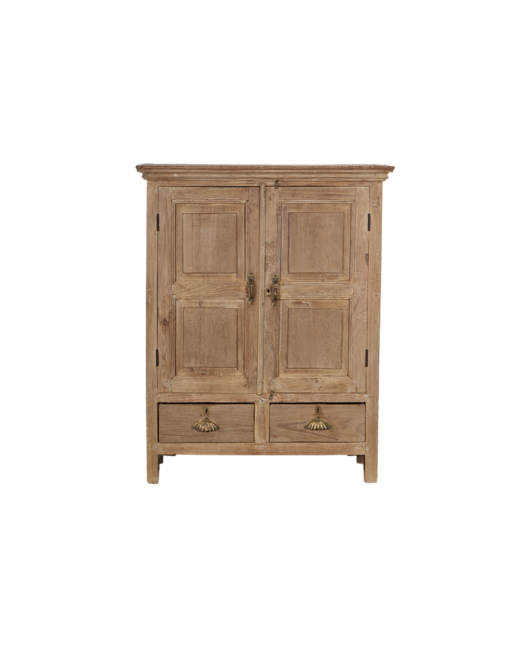 Wood Cabinet - Bleached