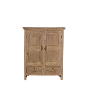 Wood Cabinet - Bleached