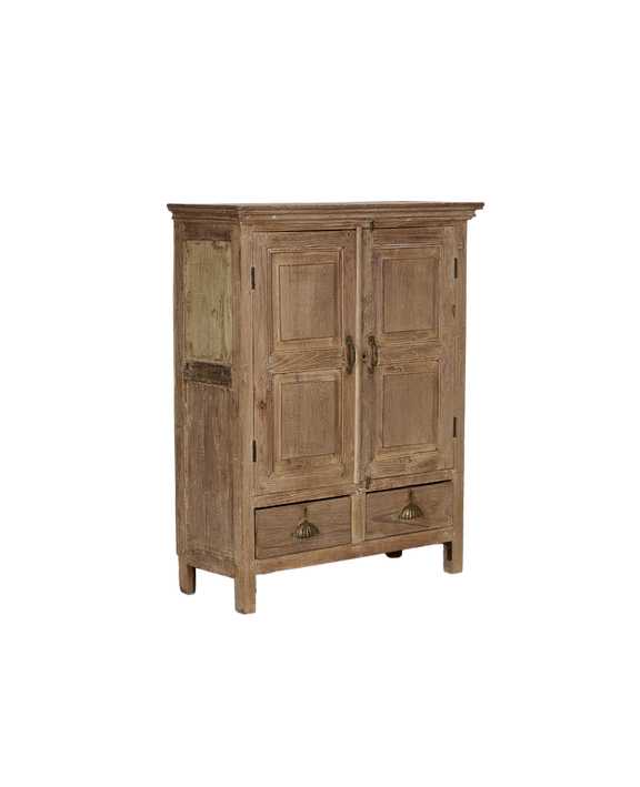 Wood Cabinet - Bleached
