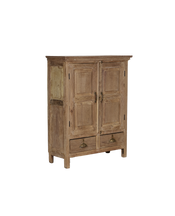 Wood Cabinet - Bleached