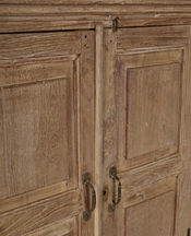 Wood Cabinet - Bleached