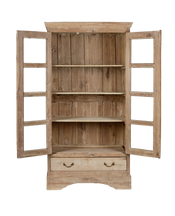 Wood Cabinet - Bleached