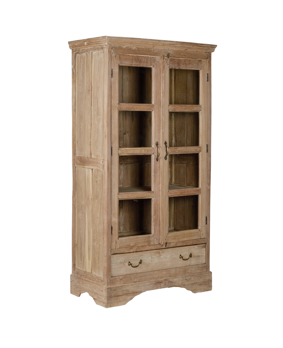 Wood Cabinet - Bleached